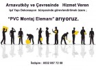 PVC Plastik Montaj Elemanı