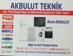 AKBULUT TEKNİK BEYAZ EŞYA KLİMA VE KOMBİ SERVİSİ