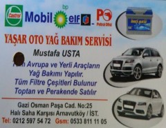 Yaşar Oto Bakım Servisi