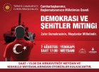 Demokrasi ve Şehitler Mitingi