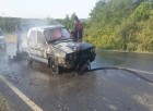 LPG’li ARAÇTA PATLAMA