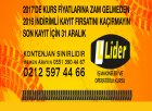 Lider İş Makineleri Sürücü Kursu
